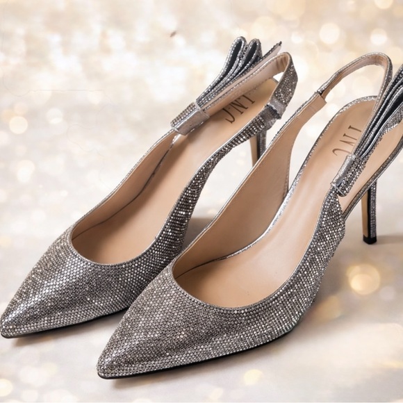 INC International Concepts Shoes - I.N.C Sparkly High Heels Silver